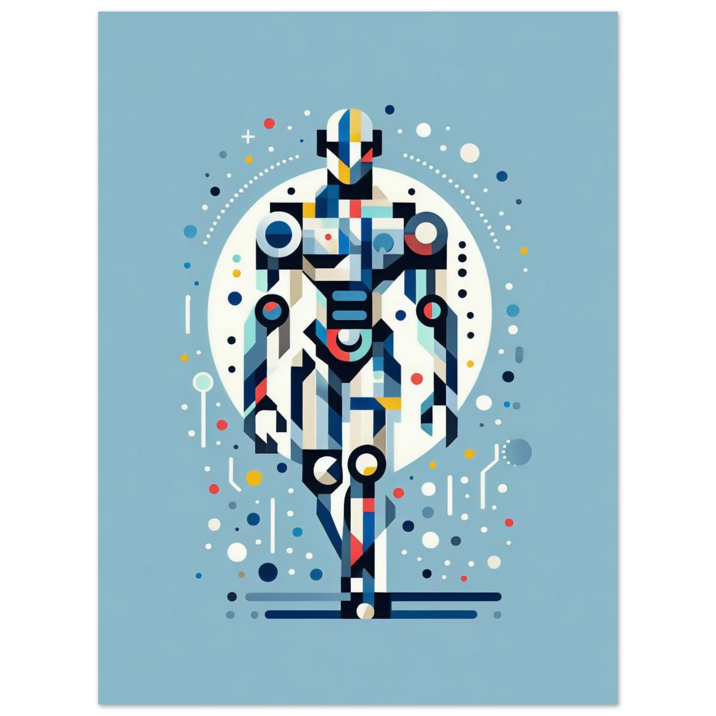 Poster Vakiart : Éléments Futuristes maquette