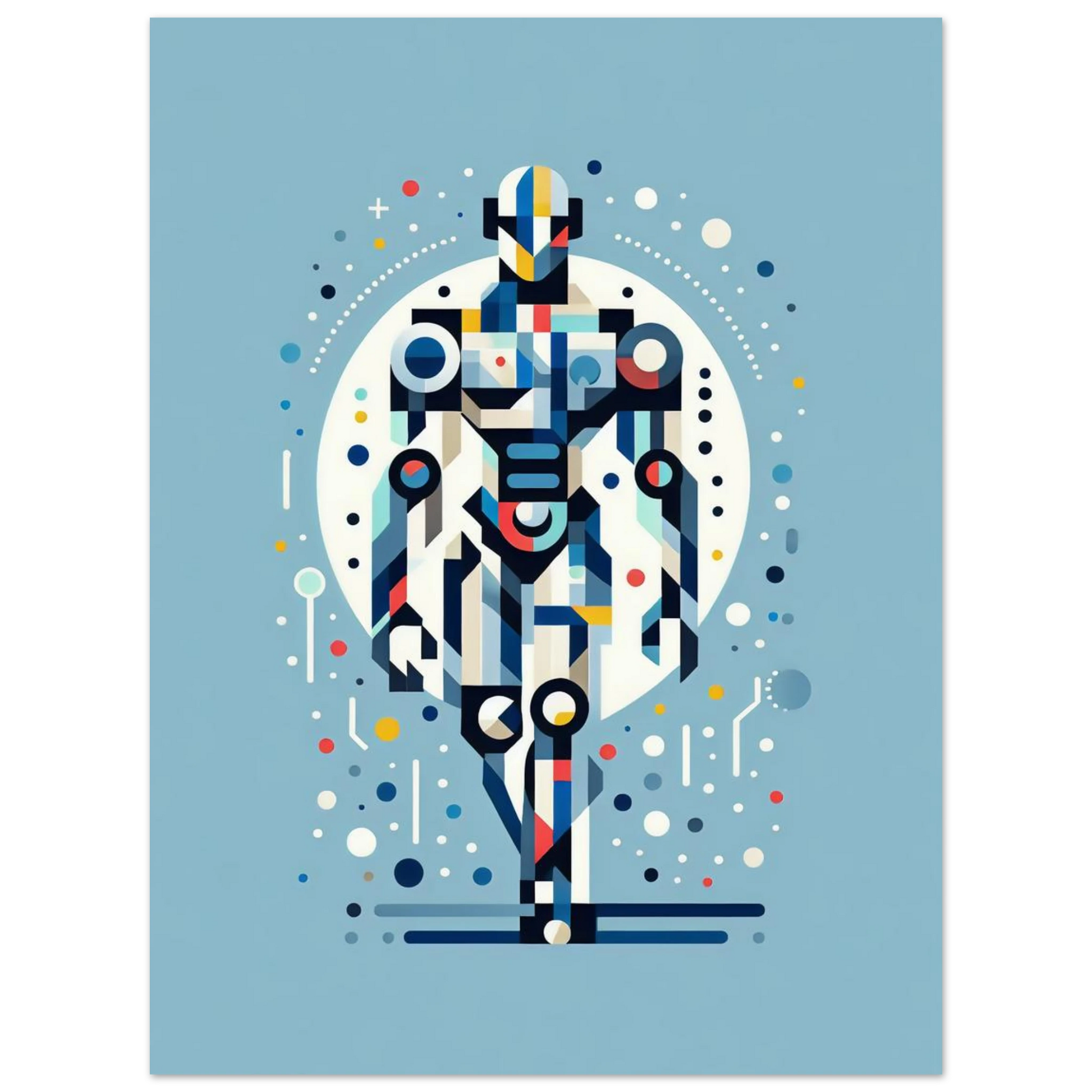 Poster Vakiart : Éléments Futuristes maquette