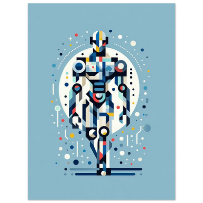 Poster Vakiart : Éléments Futuristes maquette