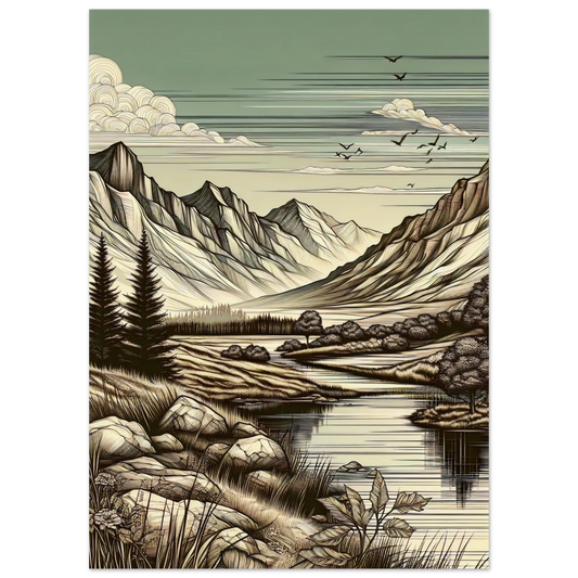 Poster Évasion Sauvage